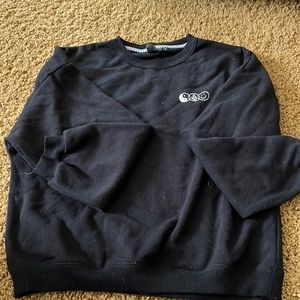 volcom crewneck slightly cropped